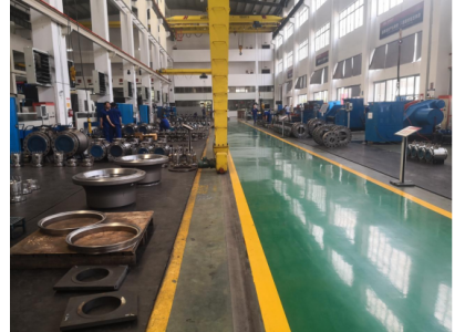 Three eccentric metal hard seal butterfly valve sealing surface processing method
