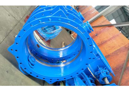 What is the material of turbine butterfly valve